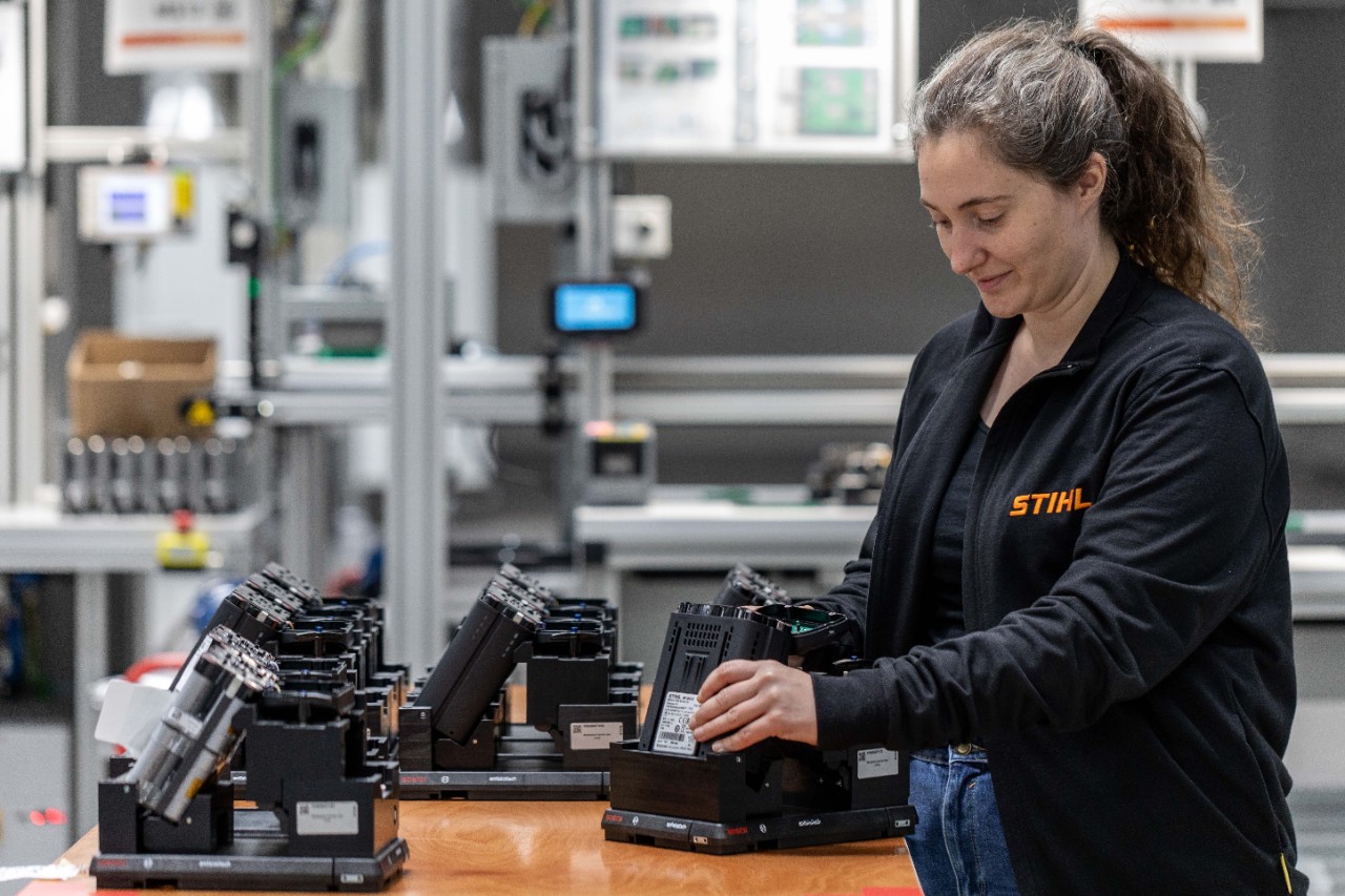 Stihl Румунія. Акумуляторний завод