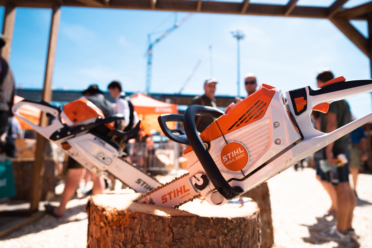 Beratung und Produkteinweisung beim STIHL Fachhändler